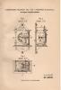 Original Patentschrift - Uhrenfabrik AG In Villingen , 1901 , Hängeuhr Als Nachtuhr , Kuckucksuhr !!! - Autres & Non Classés