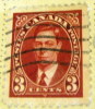 Canada 1937 King George VI 3c - Used - Used Stamps