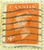 Canada 1949 King George VI 4c - Used - Used Stamps