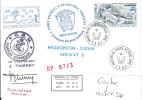 8536  MARION DUFRESNE - OP 87-3 - MD 53 - HYDROPECHE - SUZAN - INDIVAT 5 - St PAUL & AMSTERDAM - Storia Postale