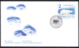 T)CANADA  1998,POLAR BEAR,FDC.- - 1991-2000