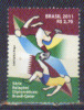 Brasil 2011 ** Relaciones Diplomaticas Brasil - Qatar. Fútbol. Escena De Juego. - Unused Stamps