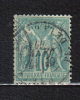 ENG31c - FRANCIA 1876, 10 Cent N. 65  Used : N Sotto La B - 1876-1878 Sage (Typ I)