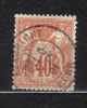 ENG31h- FRANCIA 1876, 40 Cent N. 70  Used : N Sotto La B - 1876-1878 Sage (Typ I)