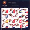 Portugal FOOTBALL Euro 2004 Equipes Drapeaux Bloc ** Soccer Teams Flags S/s ** - Unused Stamps