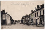 CPA 89 NEUVY SAUTOUR - Carrefour Des Routes De Troyes Et De Boulay - Neuvy Sautour