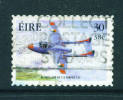 IRELAND  -  2000  Military Aircraft  30p  Self Adhesive  FU  (stock Scan) - Oblitérés