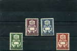 PORTUGAL 726/729* 75èm Anniversaire De L´UPU - Unused Stamps