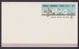 United States Postal Stationery Ganzsache Entier 1967 Card Karte World Jamboree Idaho Scouts Pfadfinder Unused - 1961-80