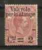 1890 REGNO VALEVOLE STAMPE 2 SU 50 MH * - RR2831-5 - Neufs