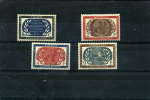LUXEMBOURG 496/499* 10èm Anniversaire De La Chartre Des Nations Unies - Unused Stamps