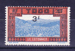 Togo Taxe N°21  Neuf  Charniere - Neufs