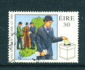 IRELAND  -  1998  Democracy  30p  FU  (stock Scan) - Used Stamps