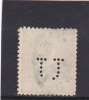 Romania 1893 Partial Perfores Perfin Stamps. - Perforés