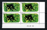 MAYOTTE 2002 Poste N° 128 ** Bloc De 4 Coin Daté Neufs Ier Choix. SUP.  (Sport, Athlétisme) - Sonstige & Ohne Zuordnung