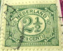 Netherlands 1898 Numeral 2.5c - Used - Gebraucht