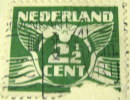 Netherlands 1924 Carrier Pigeon 2.5c - Used - Oblitérés