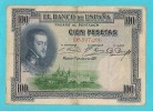 SPAGNA 100 PESETAS FELIPE II 1 DE JULIO 1925 - 100 Pesetas