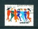 IRELAND  -  1996  UNICEF  32p  FU  (stock Scan) - Used Stamps