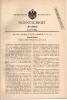 Original Patentschrift - Panorama - Camera , Photoapparat , 1900 , M. Stone In Mobile , USA , Photographie !!! - Cámaras Fotográficas