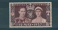 GB 1937, SG 461 KGVI Coronation MNH - Unused Stamps