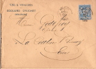 Enveloppe Timbrée/Sage 15c / ORLEANS/loiret/Cruchet/La Couture Boussey/Eure/ 1878                TIMB31 - Ohne Zuordnung