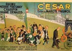 CPM Albert Dubout Affiche Du Film César - Dubout