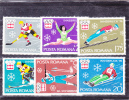 ROUMANIE 1976 Jeux Olympiques D´Innsbruck Yvert 2937-2942 NEUF** MNH Cote : 5.10 Euros - Inverno1976: Innsbruck