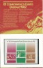 1982  X11 Commonwealth Games Brisbane Australia Mini Sheet  Fully Unopened Mint Pack - Presentation Packs