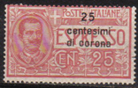 Occupazione Dalmazia - Espresso Cent. 25 - Nuovo - Dalmatië