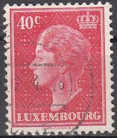 Luxembourg 1948 Michel 446 O Cote (2008) 0.30 Euro Grande-Duchesse Charlotte Cachet Rond - Usati