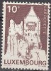 Luxembourg 1984 Michel 1106 O Cote (2008) 0.40 Euro Château Larochette Cachet Rond - Usati