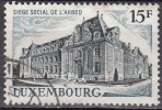 Luxembourg 1971 Michel 834 O Cote (2008) 0.20 Euro Siege De L'ARBED Cachet Rond - Oblitérés