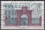 Luxembourg 1981 Michel 1030 O Cote (2008) 0.30 Euro Bibliothéque Nationale Cachet Rond - Usati