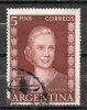 13-ARGENTINA-1952- YT 533 Y M. 607 DIA INTERN. DE LA MUJER-Mujeres Del Mundo-Eva Perón - Usados