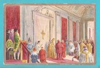 Delcampe - ROMA VATICANO LEONE XII INDICE IL XX ANNO SANTO ILLUSTRATORE M. ELLERO CARTOLINA FORMATO PICCOLO VIAGGIATA NEL 1930 - Vatikanstadt