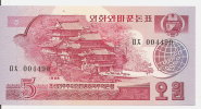 COREE DU NORD 5 WON 1988 UNC P 36 - Korea, North