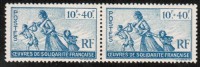 FRENCH COLONIES  Scott #  B 7**  VF MINT NH Pair - Otros & Sin Clasificación