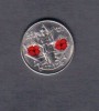 CANADA    25  CENTS 2010 Poppies Colored (C-8) - Canada