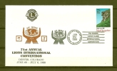 Lions Club, USA, 29/06/1988, 71st Annual Lions Clubs International Convention , DENVER - COLORADO (GA2830) - Rotary, Lions Club
