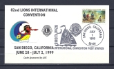 Lions Club, USA, 01/07/1999, 82nd Lions International Convention , SAN DIEGO - CALIFORNIA (GA2859) - Rotary, Lions Club