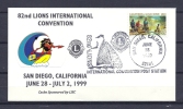 Lions Club, USA, 28/06/1999, 82nd Lions International Convention , SAN DIEGO - CALIFORNIA (GA2862) - Rotary, Lions Club