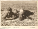 I-ERITREA-GIOVANE GALLA-SIDAMO E CINGHIALE ROSSO-FOTO ORIGINALE FOTO LUSVARDI(RE)I-VEDI DESCRIZIONE - Erythrée