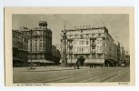 REAL PHOTO POSTCARD  LA CORUNA GALICIA ESPAÑA SPAIN CARTE POSTALE CARS VOITURES TRAM - La Coruña