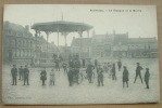 Audruicq - Le Kiosque Et La Mairie - Audruicq