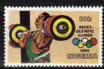 NIGERIA  N°     **   JO 1988   Halterophilie - Weightlifting