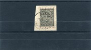 Greece- "Cross And Angels, Carved In Wood" 1,50Dr. Stamp On Fragment With Bilingual "SAMOS" [20.12.19??] Type X Postmark - Marcophilie - EMA (Empreintes Machines)