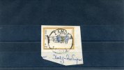 Greece- "Messolonghi" 2Dr. Stamp On Fragment With Bilingual "SAMOS (East Aegean)" [4.1.1973] Type X Postmark - Poststempel - Freistempel