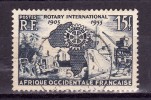 A.O.F. 1955 Yv.no. 53 Oblitere - Altri & Non Classificati