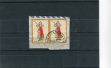 Greece- "Desfina" 2Dr. Stamps In Pair On Fragment With "MYTILHNH-APOSTOLH (East Aegean)" [29.4.1975] Type X Postmark - Postmarks - EMA (Printer Machine)